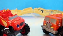 BLAZE AND THE MONSTER MACHINES Trucks Coaches Tonka Climb Overs Treader in Monster Truck Race-PMnCTm0