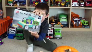 HIQ Trailer Truck Toy UNBOXING  Review   Playing - Motorized Building Blocks Set-t_G