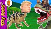 TRUMPOSAURUS Dinosaurs Revenge Jurassic Park World Toys Dinosaur Toy Kids Videos 9-gQunA