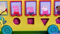 Peppa Pig Vai pra Escola no Onibus Escolar _ School Bus Pop-Up Pals Surprise _ Autobús de Escuela-dDCKkco