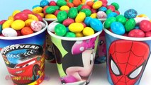 M&M Surprise Cups Disney Pixar Cars Tsum Tsum Peppa Pig Toys Learn Colors Play Doh Modelling Clay-z4HOj