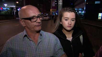 Witness 'saw bolts' at Manchester terror scene