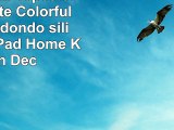 quickcor TM 10pcslot nuevo Cute Colorful diseño redondo silicona Mats Pad Home Kitchen