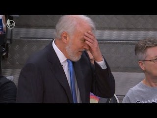 Draymond Green Flops, Gregg Popovich Laughs | Warriors vs Spurs | Game 4 | 2017 NBA Playoffs