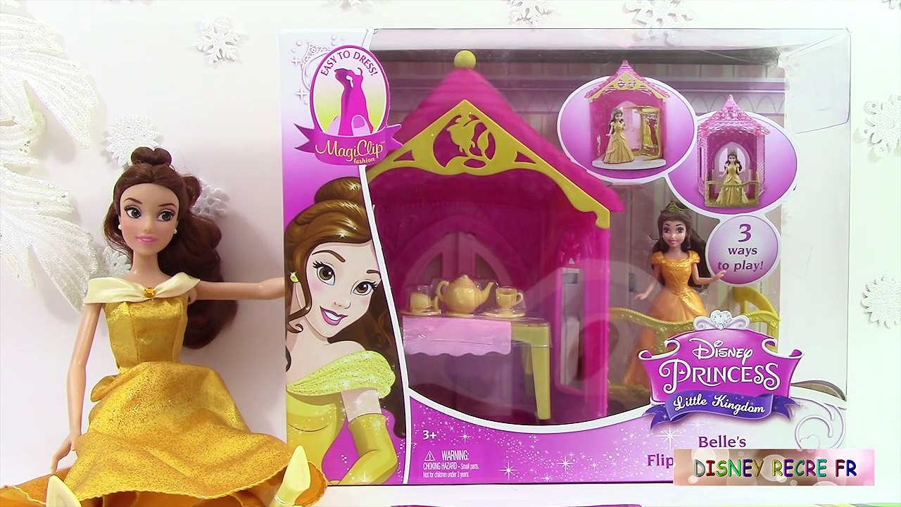 Pâte à modeler Princesse Château royal de Belle Mini Poupée Magiclip