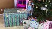 Christmas Morning 2016 Opening Presents Surprise Toys My Size Elsa Barbie Disney Princess Ride-On-f-W