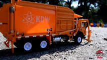 GARBAGE TRUCK Videos For Children l Kids Bruder Garbage Truck To The Rescue! l TOY TRUCK Videos Kids-AR3TM