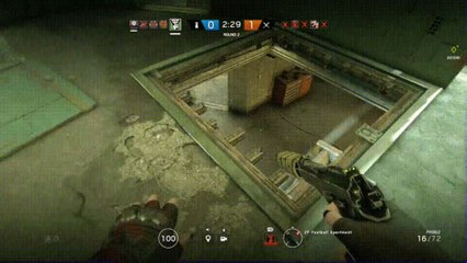Tom Clancy's Rainbow Six: "Hey don't shoot that drone coming in the room!"