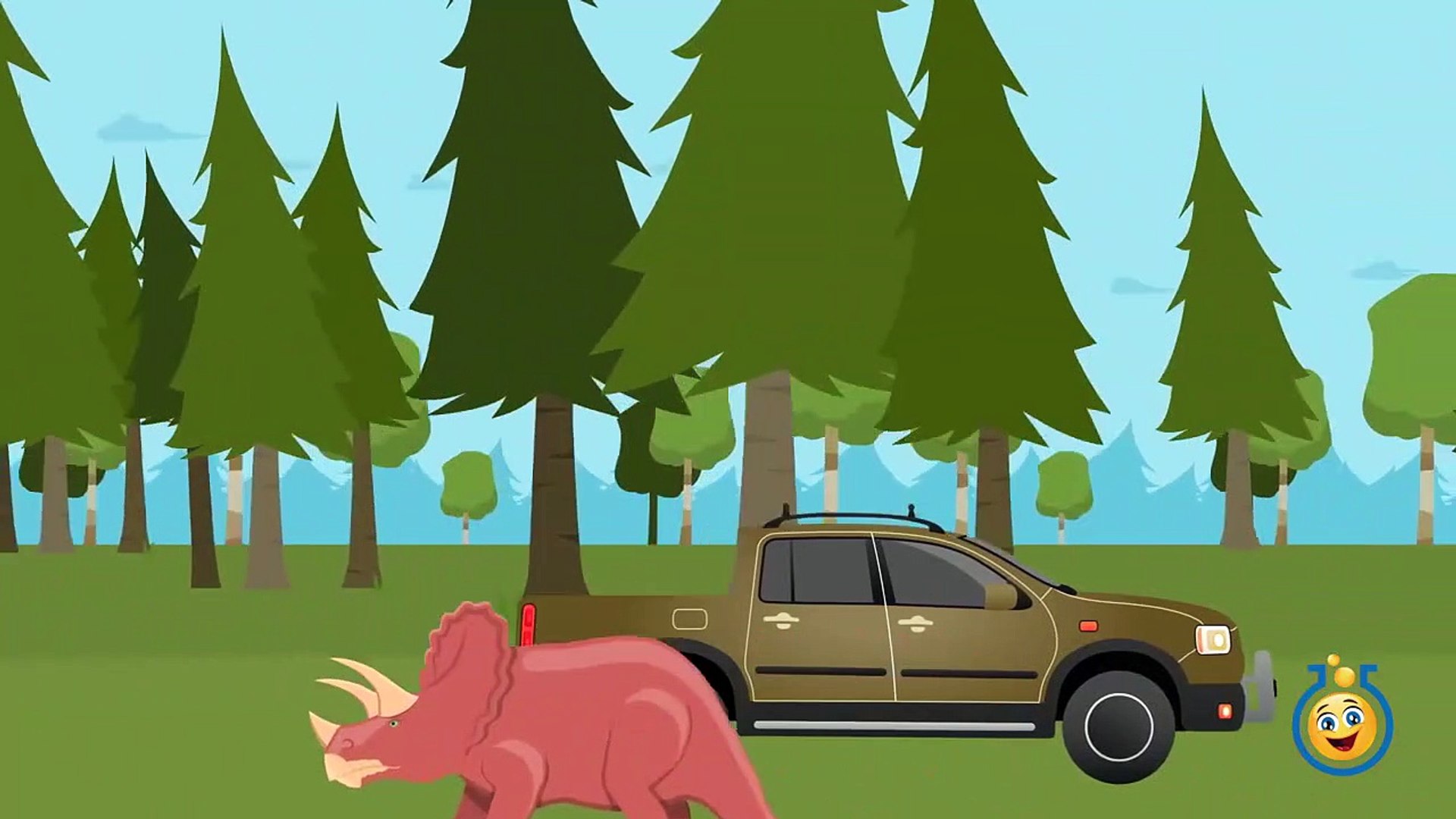 GIANT T-REX Attack Park Ranger Aaron, LB Animated Cartoon Jurassic Adventure Dinosaur Movies w_ Hulk