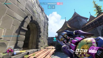 Overwatch: One in a Million Orisa Shield Deploy