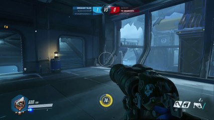 Overwatch: What I call the 'play dead to kill squishes' tactic (fixed)