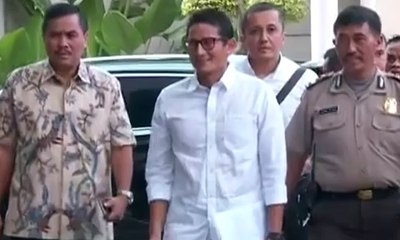 Sandiaga Uno Diperiksa KPK Soal 2 Kasus Korupsi