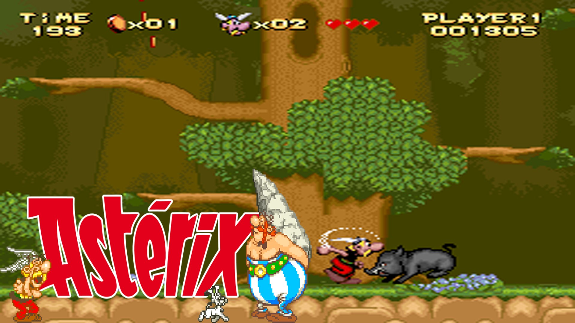 Asterix [SNES] (Demo/Gameplay) No Comments - Vídeo Dailymotion