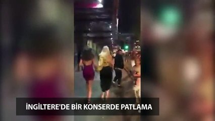 İngiltere’de konserde patlama