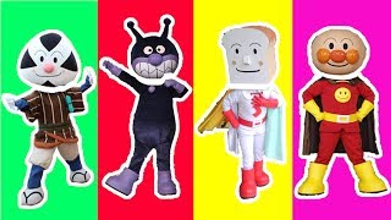 アンパンマン 歌 ❤️ 歌のアニメーション こども向けの歌 ❤赤ちゃん泣き止む おもちゃアニメ...