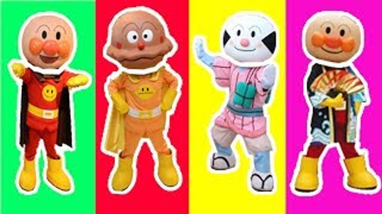 アンパンマン 歌 ❤️ 歌のアニメーション こども向けの歌 ❤赤ちゃん泣き止む おもちゃアニメ...