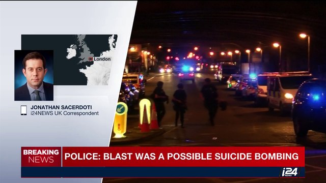 i24NEWS DESK | 19 dead dozens injured at concert in Manchester | Tuesday, May 23rd 2017