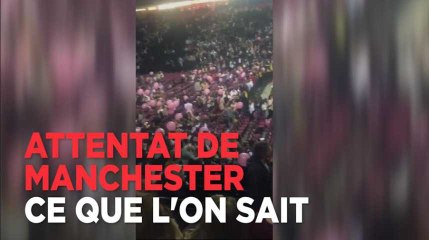 Ce que l'on sait de l'attentat de Manchester :