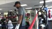 buddy mcgirt working with his son james mcgirt EsNews Boxing