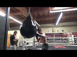 dusty harrison working in camp with canelo for khan EsNews Boxing
