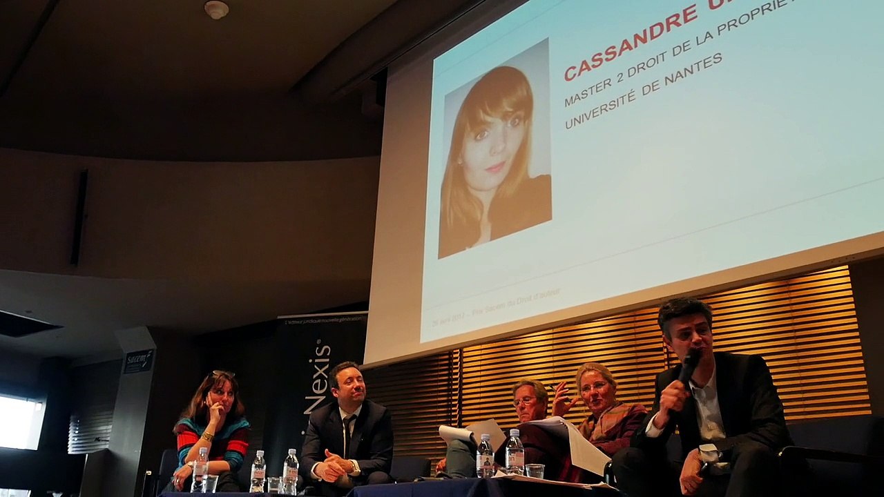 Découvrez le lauréat du troisième Prix du droit d'auteur - Sacem Université