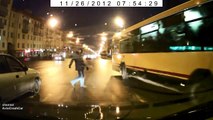 Lucky pedestrians and razy Russian drivers p. 1