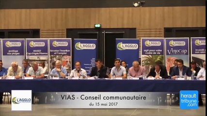 VIAS - CAHM - CONSEIL COMMUNAUTAIRE DU 15 MAI 2017