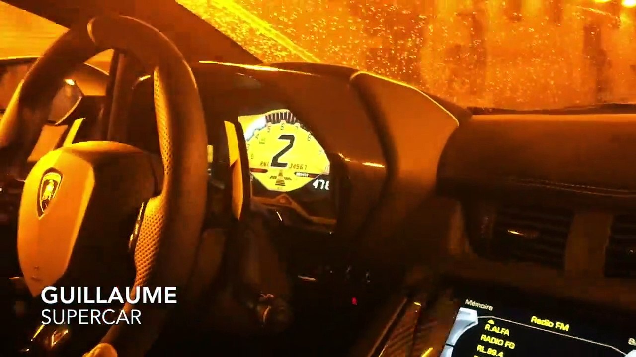 Ride In Lamborghini Aventador ris !