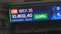 La Bolsa española registra leves avances y supera los 10.800 puntos