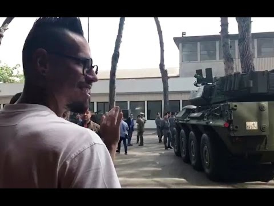 Napoli - Marek Hamsik al Motor Show della Mostra d'Oltremare (22.05.17)