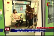 Acoso sexual: proponen espacios exclusivos para mujeres en Metro de Lima y Metro