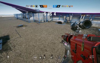 Tom Clancy's Rainbow Six: Roof vents can be very deadly..