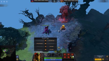 Dota 2: Shadow Demon vs Bristleback w/ 5 Hearts & Pipe