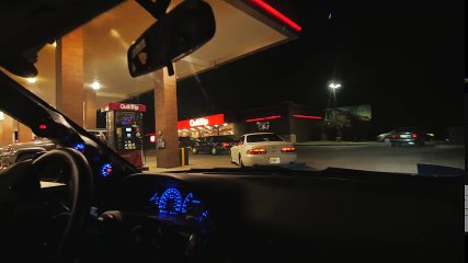 FIREBREATHING 2JZ-How to Ruin a Car Meet! That Dude in Blue