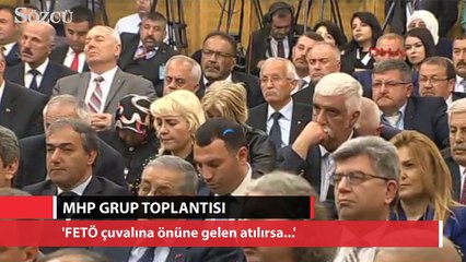 Bahçeli grup toplantısında konuştu