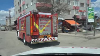 Erzurum Evde Çıkan Yangında Anne Ile Kızı Ölümden Döndü