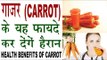 गाजर के यह 25 फायदे कर देंगें हैरान | Carrot Health Benefits In Hindi | Gajar ke Fayde