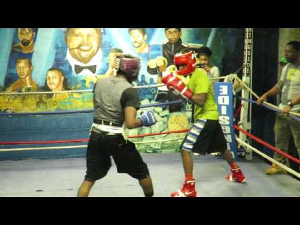 DARON SWEET TAY WILLIAMS SPARS D'JON FOR UPCOMING CLASH WITH FRANSISCO MORA EsNews Boxing