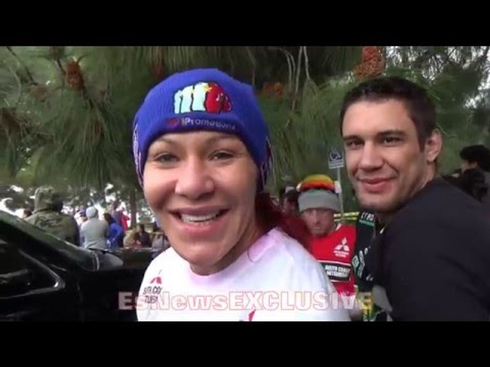 Cris Cyborg: Rousey HAS TO REMATCH Holm SURPRISED SHE "HID UNDER PILLOW" HOPES Pacquiao K.O. Bradley