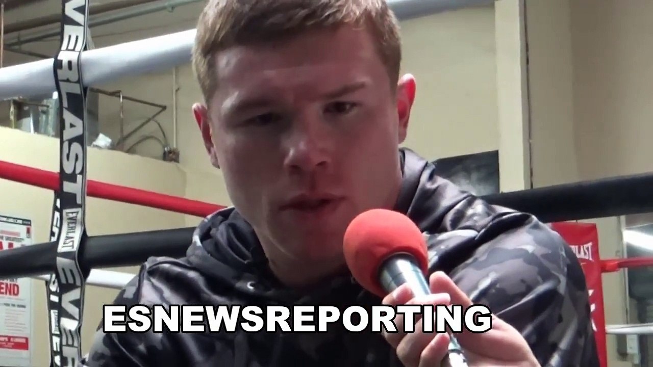 canelo alvarez on fighting ggg, amir khan, boxing - EsNews Boxing