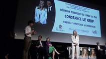 Réunion publique de Constance Le Grip candidate aux législatives - Questions de la part de jeunes neuilléens