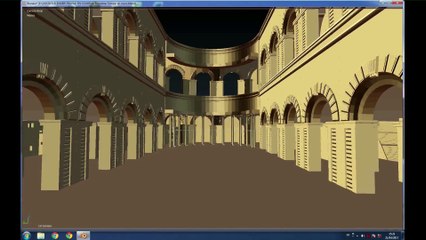 Le second temple et la cité du muséum Israël de Jérusalem en 3D