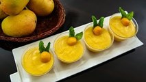 Eggless Mango Mousse | Eggless Recipe | Mango Recipes | No Gelatin Dessert Recipe by Ruchi Bharani