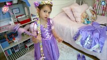 Kostümlerim Prenses Sofia ve Rapunzel