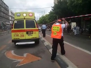 Emergency Services on Scene After Policeman Stabbed in Netanya