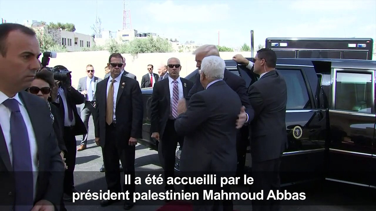 A Bethléem, Trump promet de "tout faire" pour un accord de paix