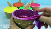 Gooey Slime Ice Cream Surprise Cups Play & Learn Colours with Playdough Ducks Fun Creative for Kids-SfJfP1Nh