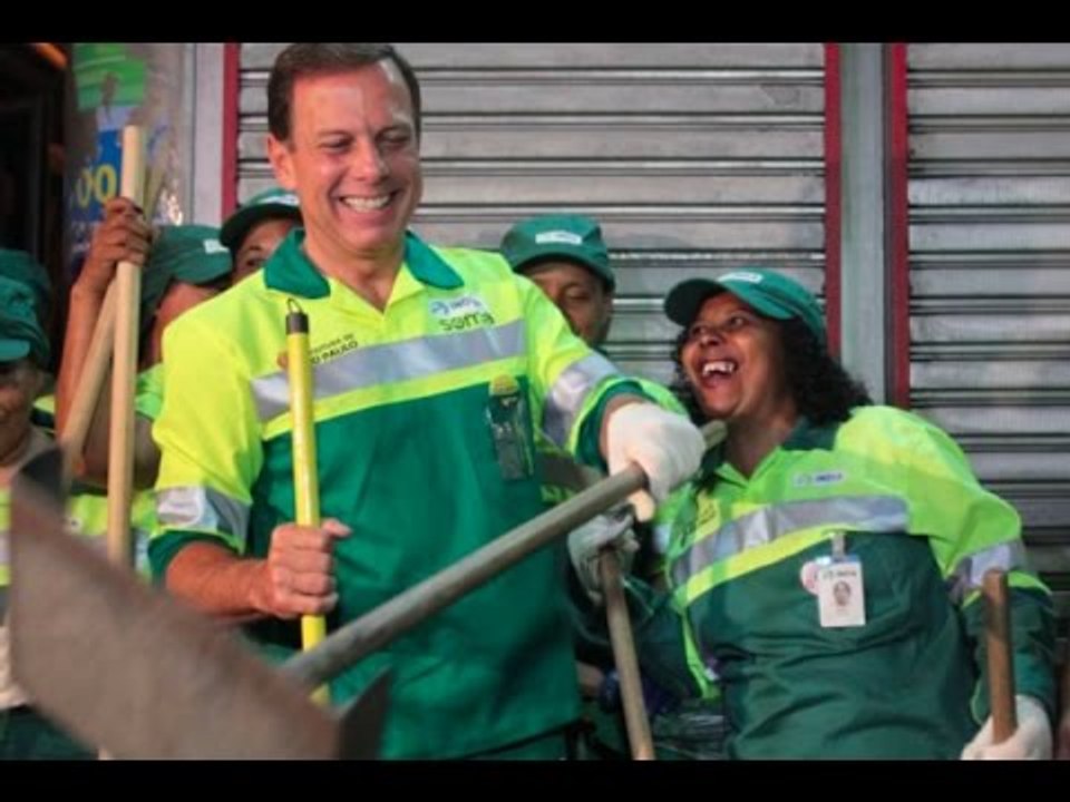 João Doria parabeniza todos os garis do Brasil pelo Dia do Gari, 16 de Maio