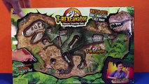 T-REX Cavator Dinosaur Game _ Excavate T-Rex Dinosaur Bones Like Operation Board Game Video-7