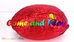 Giant Chocolate Egg Bashing Football Surprise Toys Disney MLP Superhero Spiderman Learn Colors Kids-rhR